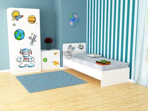 Mobilier camera pentru copii Space 1