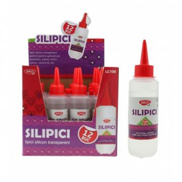 Lipici silicon 100 ml silipici Daco de la Sanito Distribution Srl