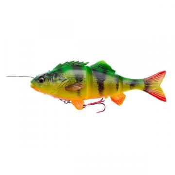 Naluca Shad 4D Line Thru Perch Firetiger 17cm, 63g de la Pescar Expert