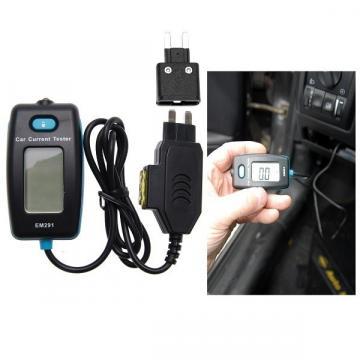 Tester digital pentru amperaj sigurante auto de la Select Auto Srl