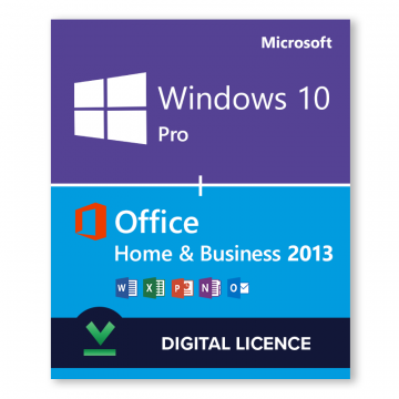 Licenta Windows 10 Pro + Microsoft Office 2013
