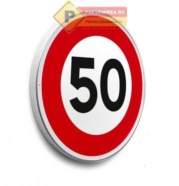 Indicatoare pentru limita de viteza la 50 km de la Prevenirea Pentru Siguranta Ta G.i. Srl