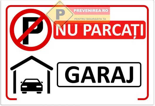 Indicator pentru interzicere parcare de resedinta