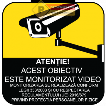 Indicator pentru monitorizare video de la Prevenirea Pentru Siguranta Ta G.i. Srl