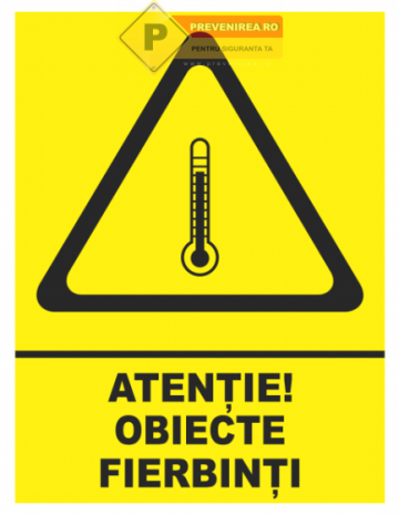 Indicator pentru obiecte fierbinti