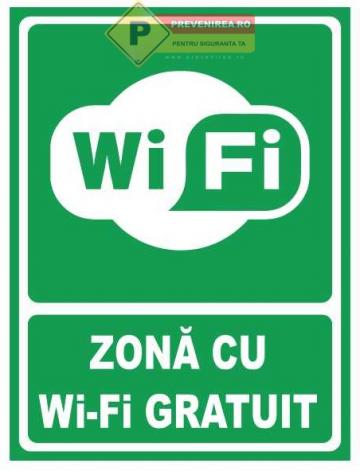 Indicator zona cu wi-fi gratuit de la Prevenirea Pentru Siguranta Ta G.i. Srl