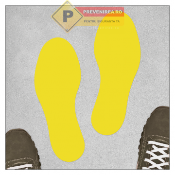 Marcaj cu pas galben de la Prevenirea Pentru Siguranta Ta G.i. Srl
