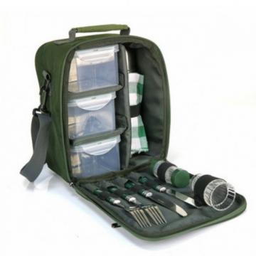 Geanta picnic Pro Carp cu termos si cutii, 23x28x15 cm de la Pescar Expert