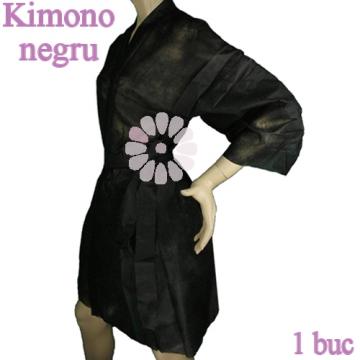 Kimono cosmetica negru - soft