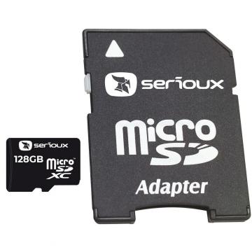 Card Micro Secure Digital Serioux, 128GB UHS-I, SFTF128AC10