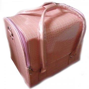 Geanta Light Pink Make-Up Beauty Case de la Produse Online 24h Srl