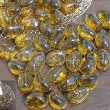 Sticla decorativa galbena sac 1 kg de la Piatraonline Romania