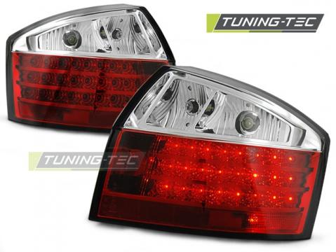 Stopuri LED compatibile cu Audi A4 10.00-10.04 Rosu Alb LED