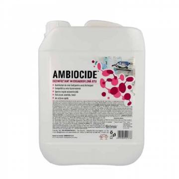 Dezinfectant microaeroflora RTU Ambiocide, 10 litri de la Sanito Distribution Srl