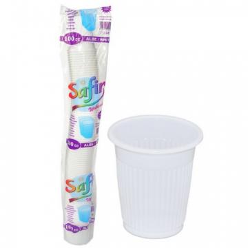 Pahare plastic 100 CC, 100 buc/set de la Sanito Distribution Srl