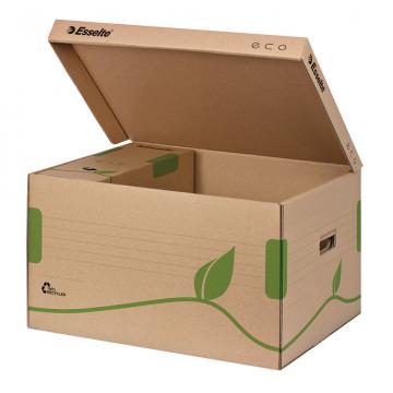 Container de arhivare Esselte Eco cu capac pentru Cutii 8/10 de la Sanito Distribution Srl