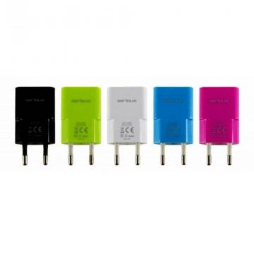 Incarcator Serioux USB 24 buc, port USB 1 A, diverse culori de la Etoc Online