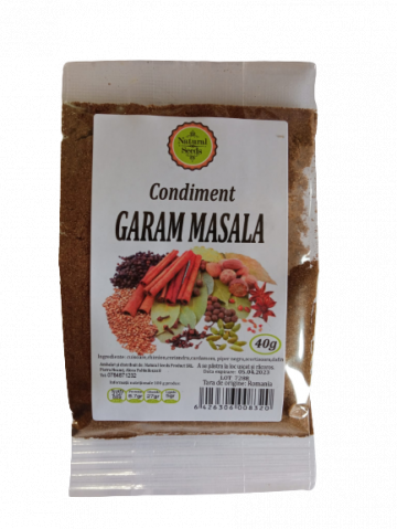 Condimente Garam masala 40gr, Natural Seeds Product de la Natural Seeds Product SRL