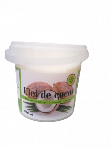 Ulei de cocos 500ml, Natural Seeds Product de la Natural Seeds Product SRL