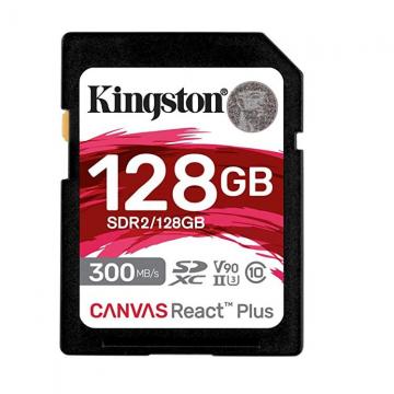 Card memorie Kingston Canvas React Plus SDXC, 128GB, 300MB/s