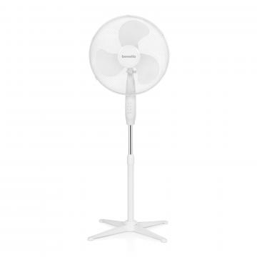Ventilator pe stativ Bewello - 40 cm - alb de la Rykdom Trade Srl