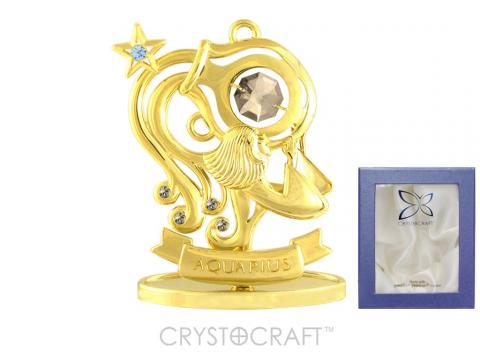 Figurina Zodia Varsator - Cadou cu Cristale Swarovski