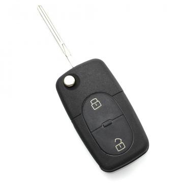 Carcasa cheie briceag, cu 2 butoane Audi - Carguard