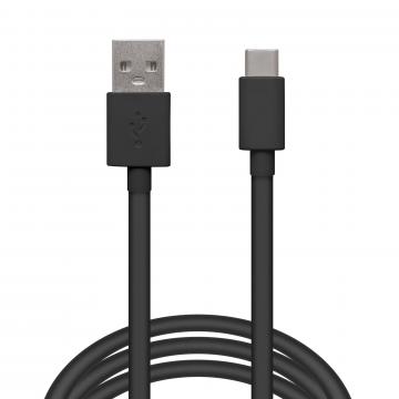 Cablu de date - USB -C - negru - 1m de la Rykdom Trade Srl