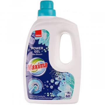 Detergent Sano Maxima Power Gel Blue Blossom (3 litri)