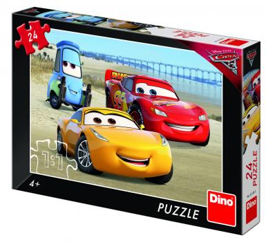 Puzzle - Cars 3 la mare (24 piese) de la A&P Collections Online Srl-d