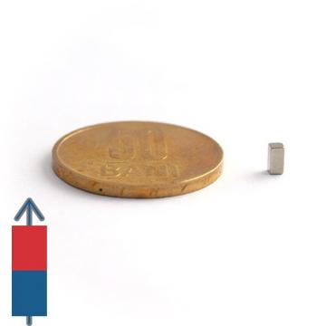 Magnet neodim bloc 2 x 2 x 4 mm de la Magneo Smart