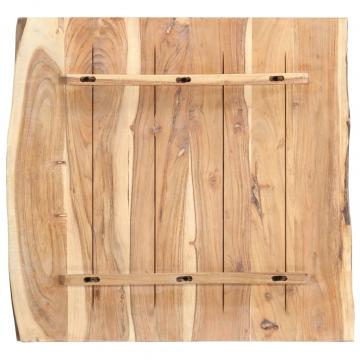 Blat de masa, 58x(50-60)x3,8 cm, lemn masiv de acacia de la VidaXL