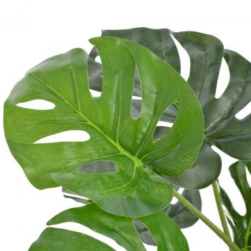 Planta artificiala Monstera cu ghiveci, verde, 100 cm de la VidaXL