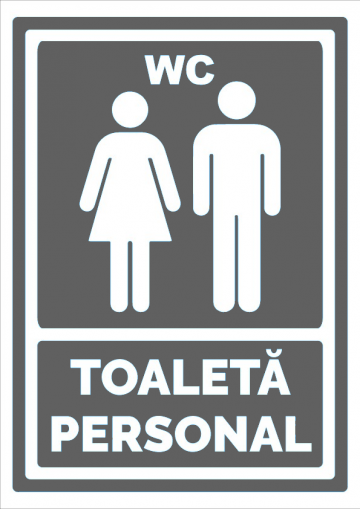 Indicator gri toaleta personal