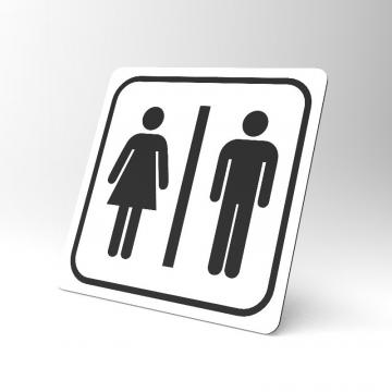 Placuta alba toaleta barbati si femei