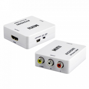 Convertor activ - HDMI la semnal AV CVBS HDMI-AV de la Big It Solutions