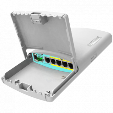 Router PowerBox Pro de exterior, 5 x Gigabit 4 PoE, 1 x SFP de la Big It Solutions