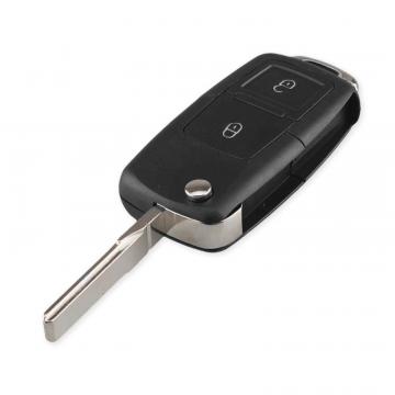 Carcasa cheie contact 2 butoane pentru VW Touran