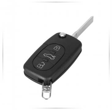 Carcasa cheie contact 3 butoane pentru Audi A2 2000-2005