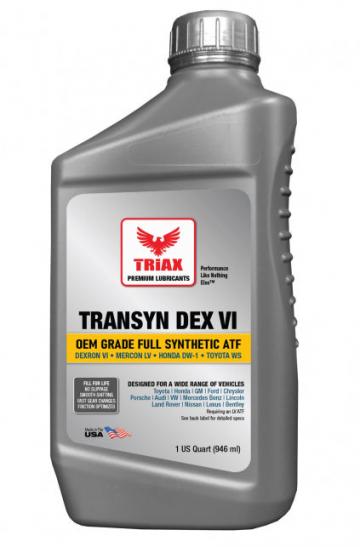 Ulei Triax Transyn Dex VI ATF Full Synthetic Dexron VII BMW de la Lubrotech Lubricants Srl