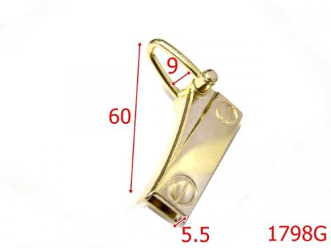 Sustinator lateral/gold 9 mm gold 4A7 AJ40 1798G