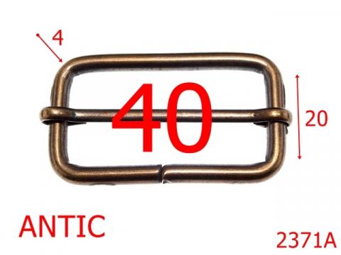Catarama de reglaj 40 mm 2371A de la Metalo Plast Niculae & Co S.n.c.