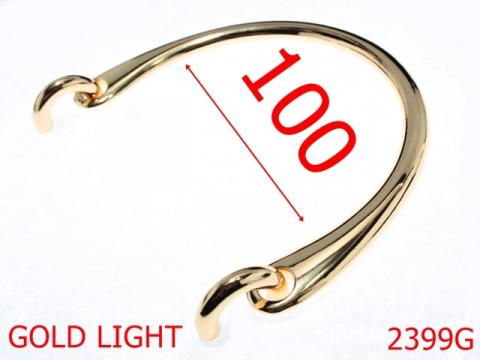 Maner 100 mm gold light 7i8 2399G de la Metalo Plast Niculae & Co S.n.c.