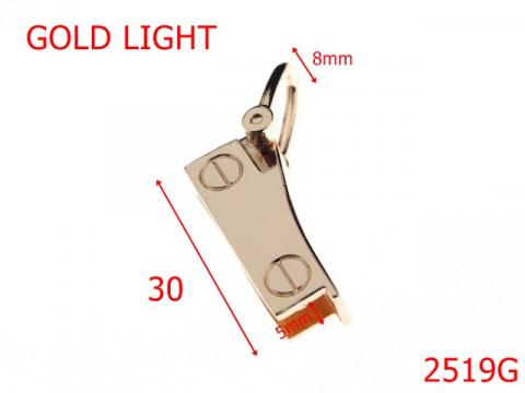 Sustinator lateral gold light 30 mm 2519G de la Metalo Plast Niculae & Co S.n.c.