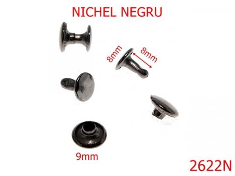 Capsa rapida 9 mm nichel negru 1A1 O44 2622N de la Metalo Plast Niculae & Co S.n.c.