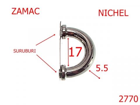 Sustinator 17 mm 5.5 nichel 4i4/5B7/7K7 4I4 2770 de la Metalo Plast Niculae & Co S.n.c.