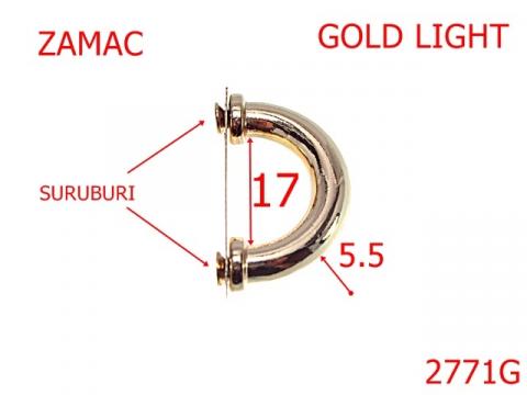 Sustinator 17 mm 5.5 gold light 3K6/5B7 2771G de la Metalo Plast Niculae & Co S.n.c.
