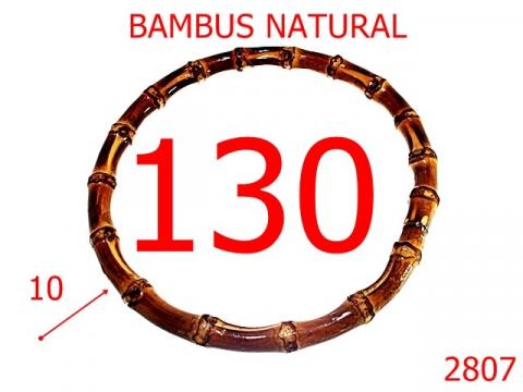 Maner bambus 130 mm 10 nichel 7I8 2807 de la Metalo Plast Niculae & Co S.n.c.