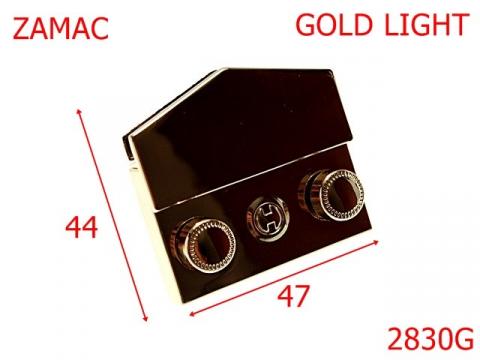 Inchizatoare 47x44 mm gold light 14A10 2830G de la Metalo Plast Niculae & Co S.n.c.