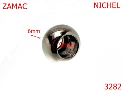 Clopotel zamac 9 mm nichel 15A4 5E8 3282 de la Metalo Plast Niculae & Co S.n.c.